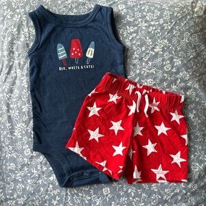 Child of Mine by Carter’s 4th of July set.